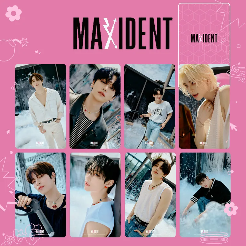 95pcs/set Kpop Stray kids MAXIDENT Photo Album Gift Lomo Cards Stickers  Lanyard Key chain Photocards K-pop Straykids - AliExpress