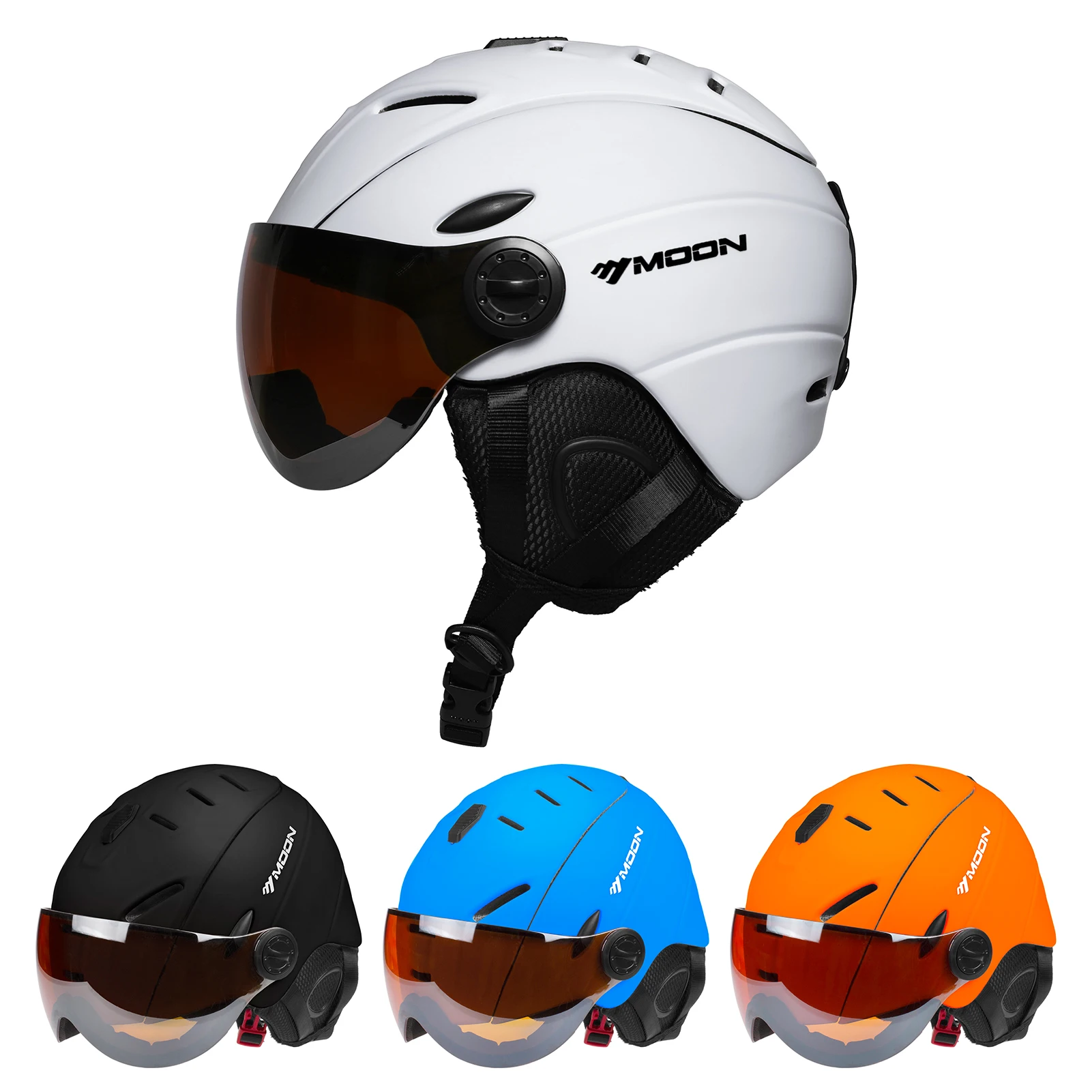 Snow Helmet With Detachable Earmuff Men Women Snowboard Helmet With