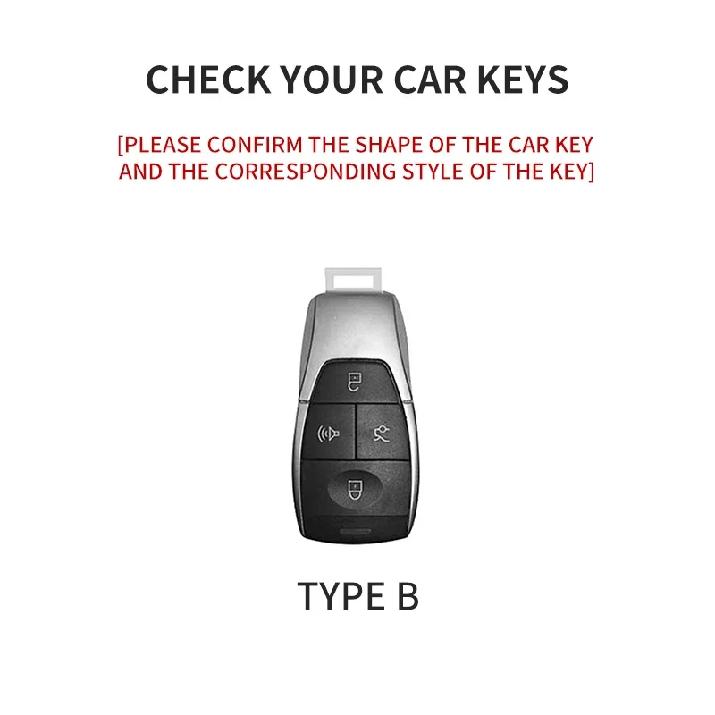Car Key Case Cover Protector Keychain Accessories For BAIC Beijing X7 BJ40 Senova D50 D70 X55 X65 EU5 EU7
