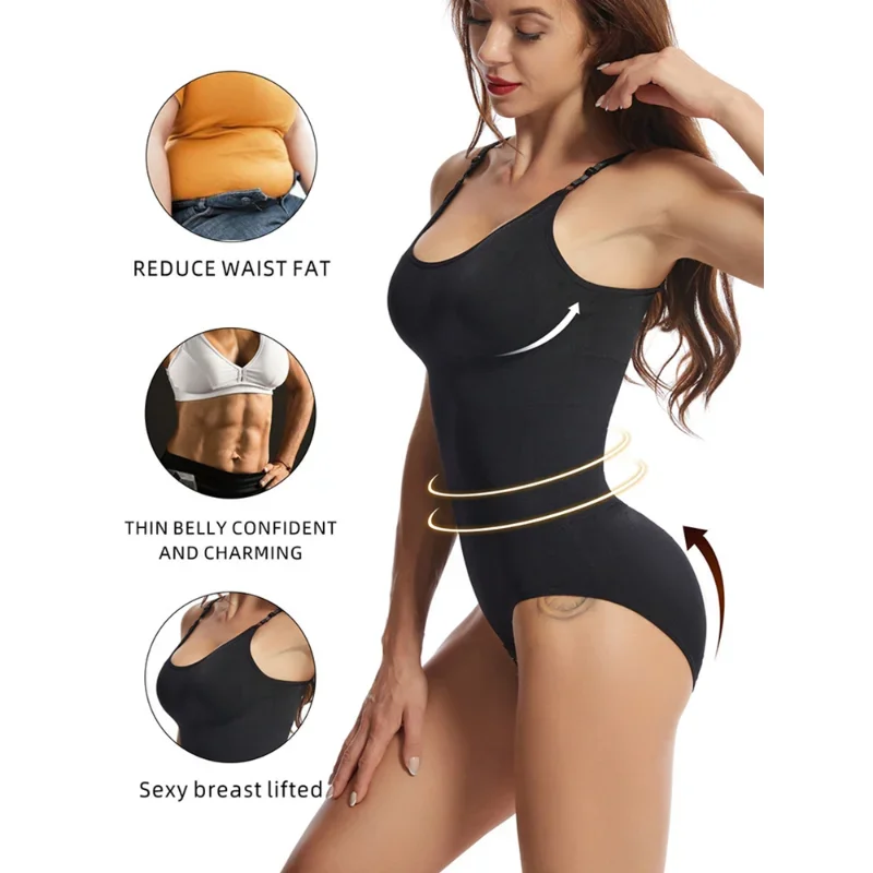 

Bodysuit Shapewear Women Flat Belly Sheathing Slimming Body Sculpting Shapers Butt Lifter Woman Tummy Control Corset Waist Train