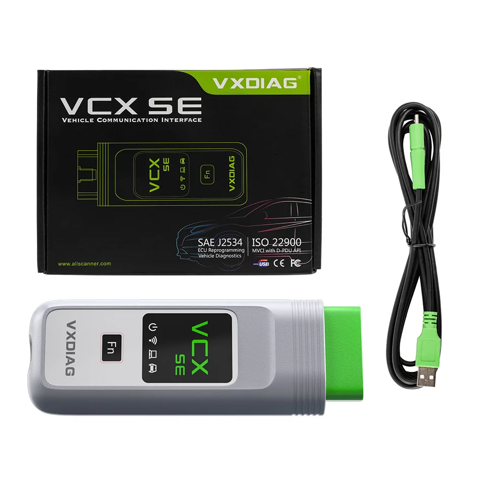 VXDIAG VCX SE for Mercedes Benz Car OBD2 Diagnostic Tool MB Star C6 DoIP Active Test All System Diagnosis Coding Programming