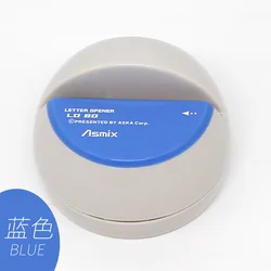 Automatic Electric Letter Opener and Cutter (Blue)