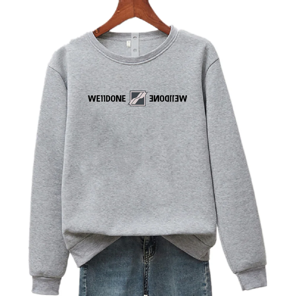 WE11DONE ڿ  Uni μ  Ҹ ũ  Ǯ ĳ־  S-4XL