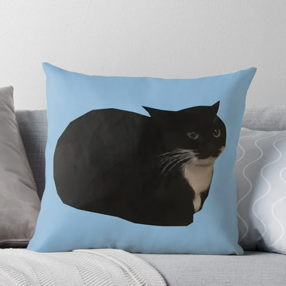 

Maxwell the Cat Throw Pillow Couch Pillows Luxury Sofa Cushions