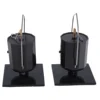 Solar Hanging Display Motor Rotating Small Motor Solar Energy Wind Spinner Motor Multi-Purposes Rotatable Hook 2Pcs 2