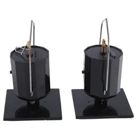 Solar Hanging Display Motor Rotating Small Motor Solar Energy Wind Spinner Motor Multi-Purposes Rotatable Hook 2Pcs 2