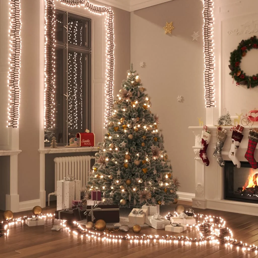 Stringa Led In Bundle Led Led Led Light In Bianco Caldo 11M Pvc, Buon Natale Decorazioni Per La Casa Regali Capodanno