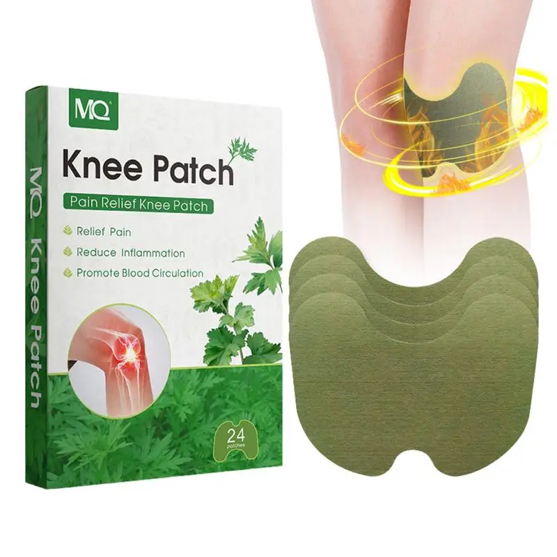 

Knee Patches For Aches Relief Knee Soreness Relief Patches Mugwort Knee Patch For Back Neck Shoulder And Muscle Aches Relief