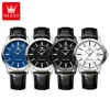 OLEVS TY716 Man Watch Fashion Leather Strap Waterproof Quartz Watch for Men Simplicity Calendar Original Luxury Men's Wristwatch 5