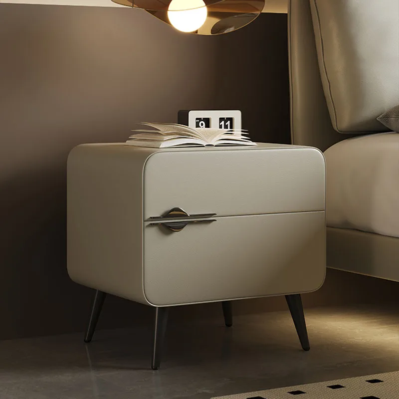 

Outdoor Makeup Nightstands Center Pretty Minimalist Organizers Mini Bedside Table Nordic Aesthetic Table De Chevet Furnitures
