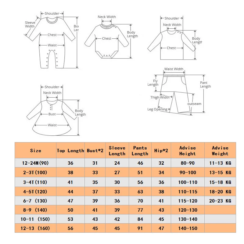 Winter Children Boys Girls Fleece Hoodie Outfits Toddler Sweatshirt+Sweatpants Tracksuit 1-9Y 2Pieces Warm Clothes