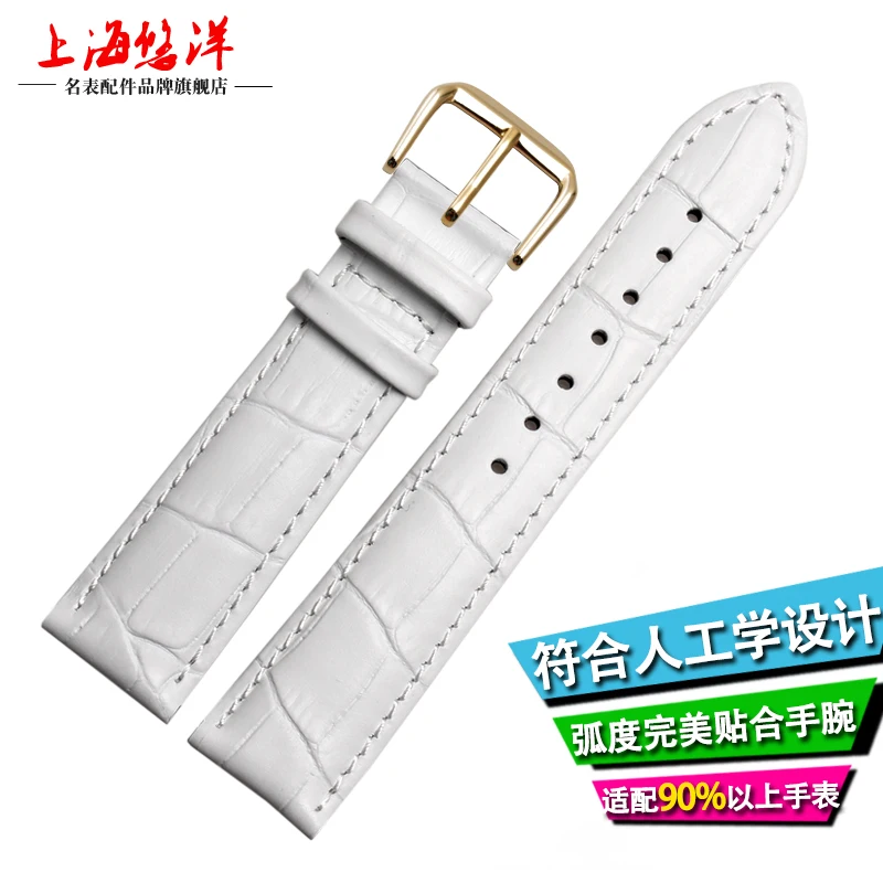 Elegant Multicolor Genuine Leather Strap: Premium Ladies' Watch Band Bracelet Accessories