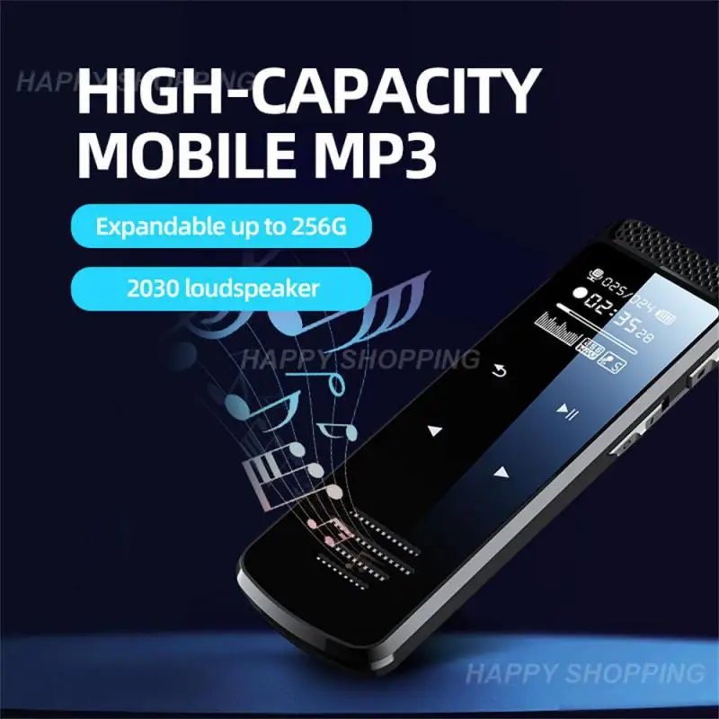 

-Записывающее устройство автоматически записывает звук, когда появляется звук, цинковый сплав, металлический корпус, дизайн панели, зеркальная запись одним кликом