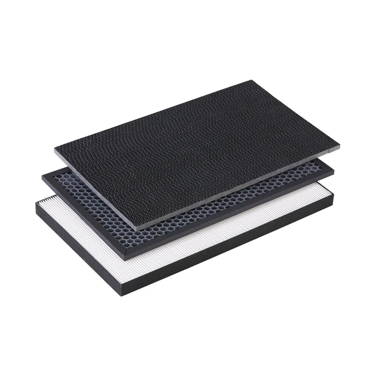 

HEPA Filter and Activated Carbon Filter Set for Sharp -CG60-S -CG60-T -CG605-T Air Purifier Parts