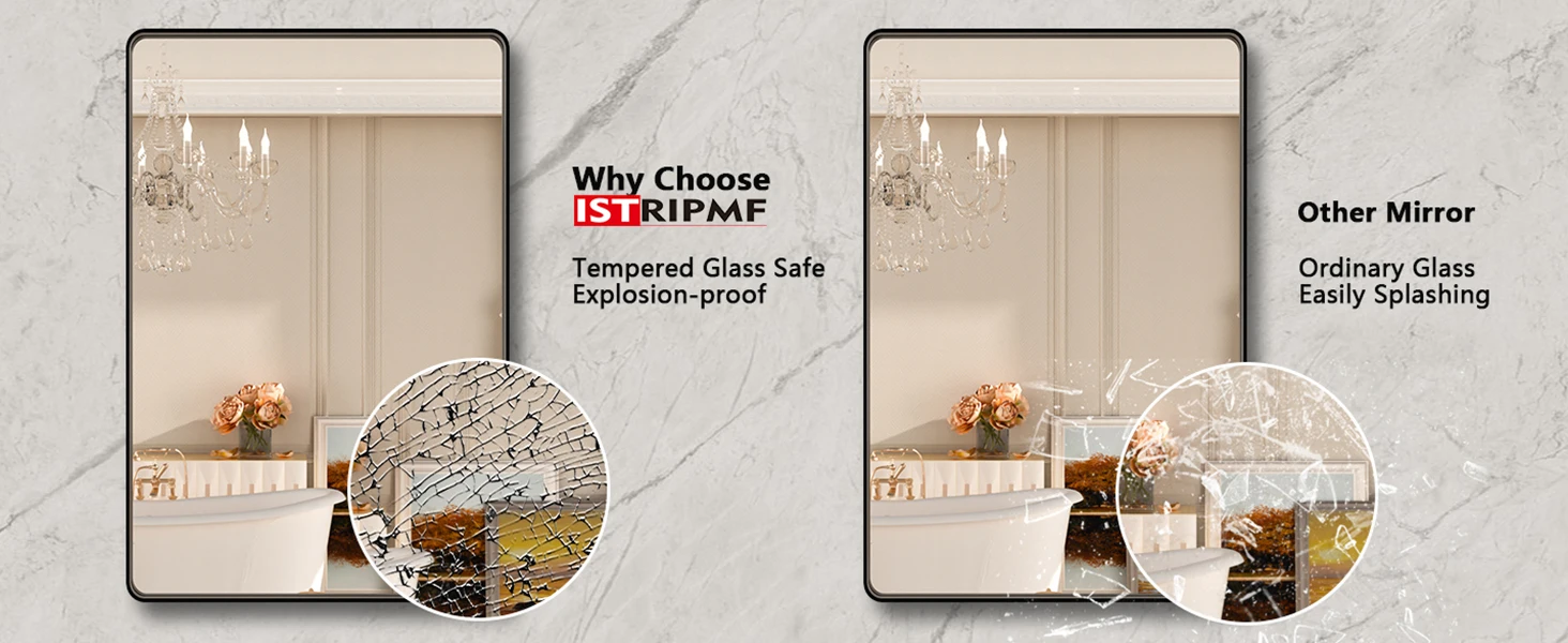 bathroom vanity mirror black mirror for bathroom black metal mirror