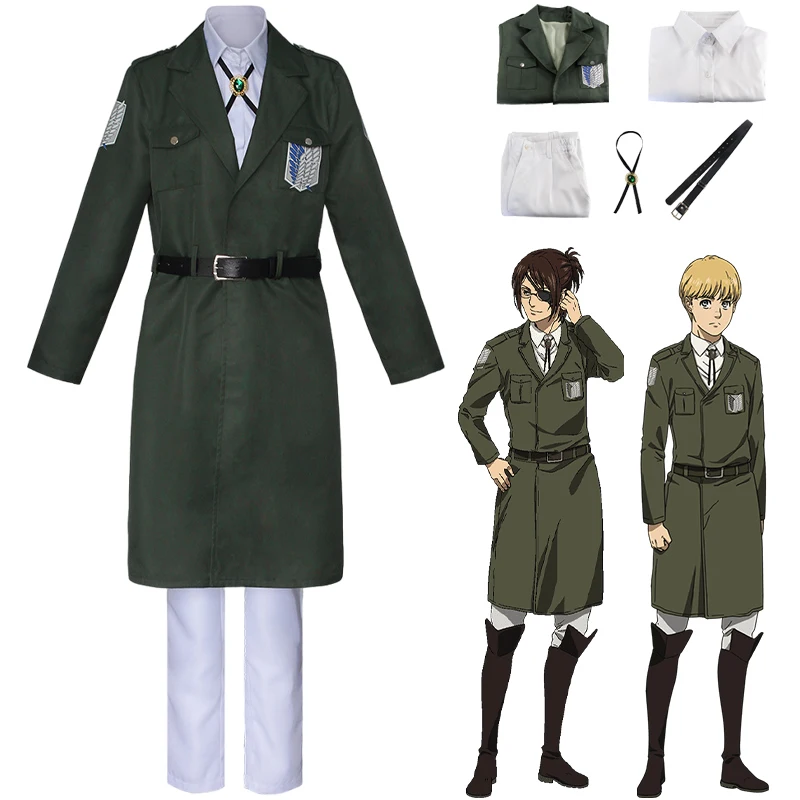 AnimeAOTCosplayLeviCostumeShingekNoKyojinScoutingLegion