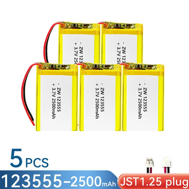 5PCS JST1.25 plug