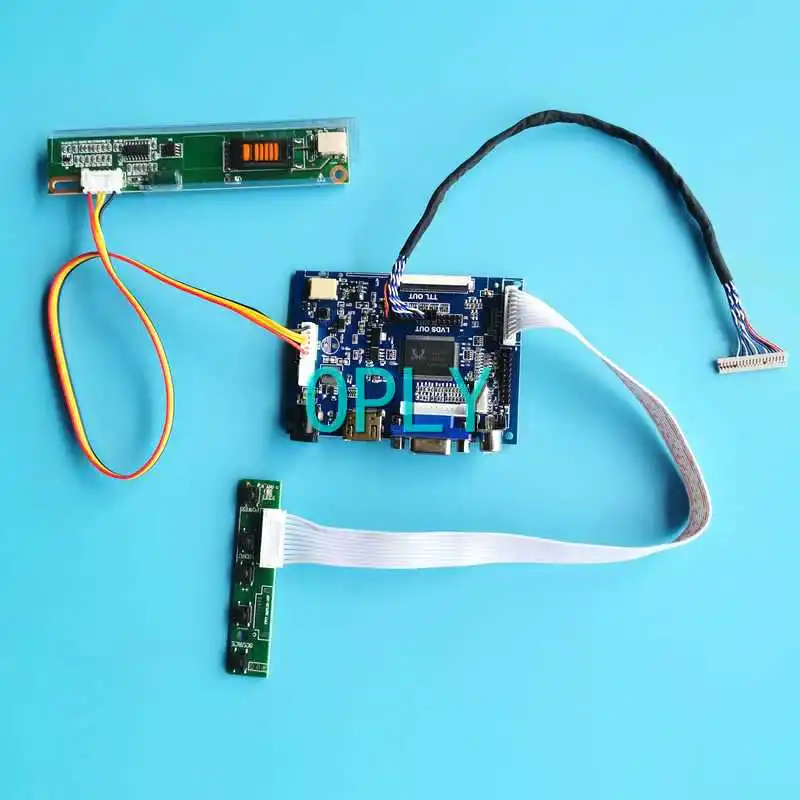 Per Lp141X6 Lp141X7 Lp141X8 Scheda Controller Matrice Display Lcd 1024*768 20 Pin Lvds 1Ccfl 14.1 "Kit Fai Da Te Av Vga Compatibile Con Hdmi