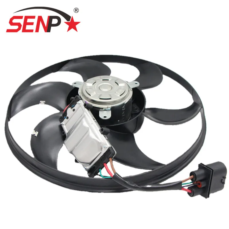 센서 장착 자동차 냉각 선풍기 라디에이터 선풍기, 아우디 A6 A6L 2.7 OEM 4F0 959 455J 전기 자동차 부품에 적합
