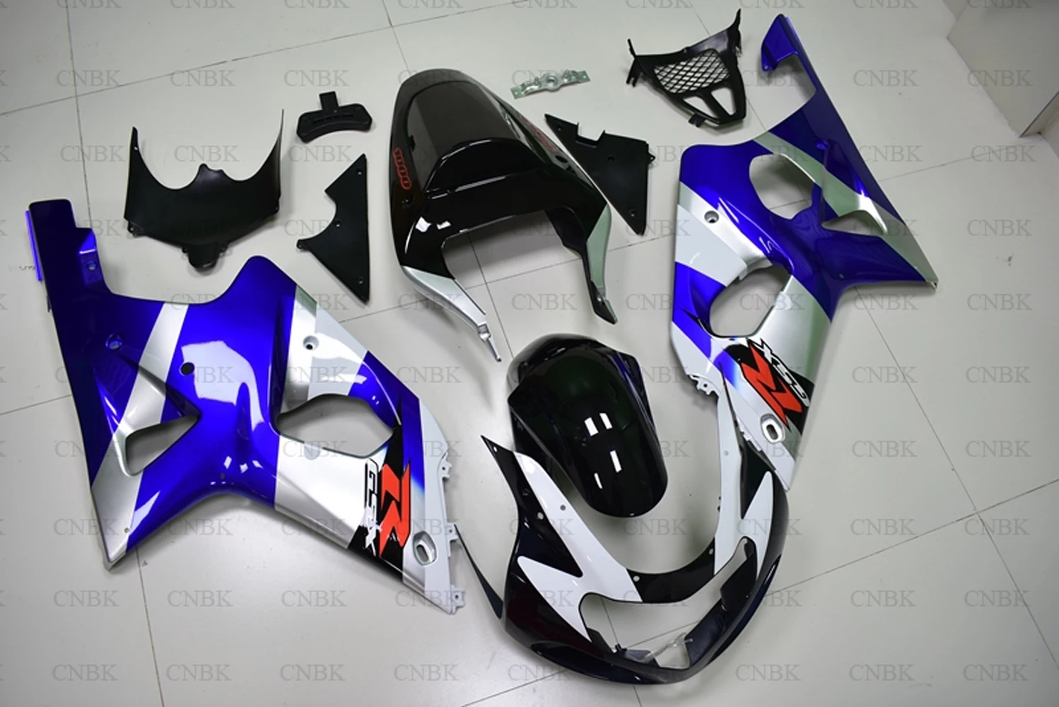 Injection Fairings Fairing kits for SUZUKI GSXR1000 GSXR 1000 2003 2004 K3 K4 White Blue