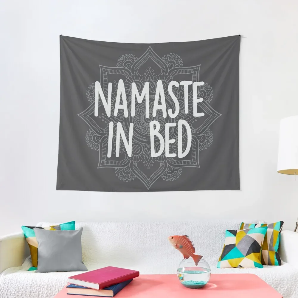 

Namaste in Bed Tapestry Decoration Pictures Room Wall Nordic Home Decor Wall Hangings Decoration Wall Art Tapestry