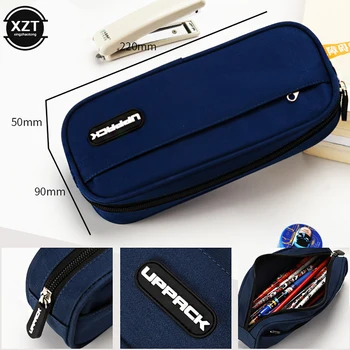 Astuccio creativo Simpatico ragazzo ragazza Astucci per matite Kawaii Astuccio per penne per bambini Grande grande scatola di cancelleria Forniture per studenti delle scuole