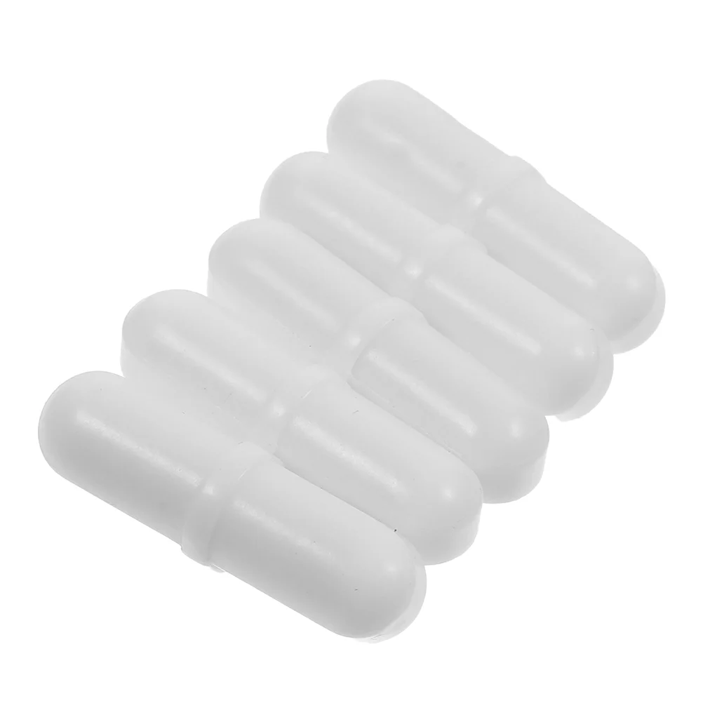 

5 Pcs Magnetic Stirrer Laboratory Bar Rod Stirring Ptfe High Temperature Resistance