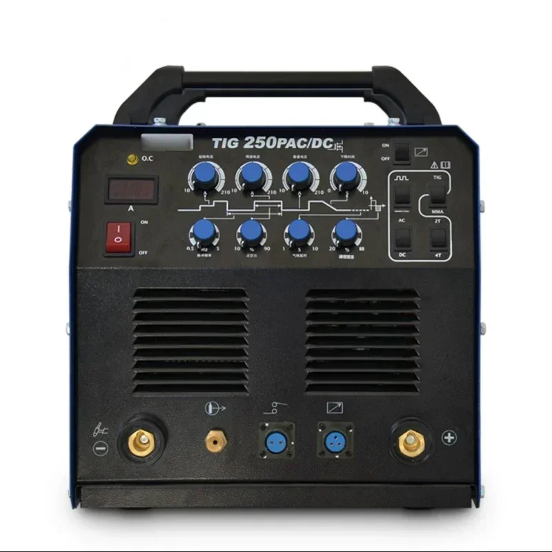 New TIG-250 Aluminum Welding Machine 200PAC/DC Industrial Grade Arc Welding Copper Machine