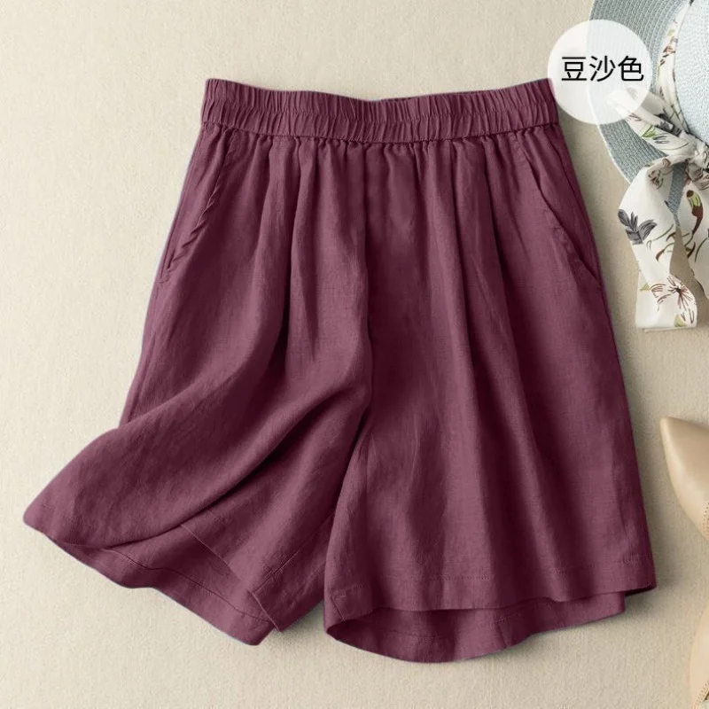 Short d'été à paillettes taille haute pour femme - Décontracté