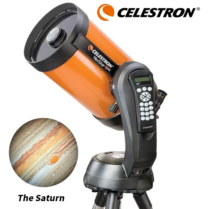 

Celestron NexStar 8SE 203 мм F/10 Шмидт-Cassegrain OTA Компьютеризированный астрономический телескоп GoTo Starbright XLT с покрытием #11069