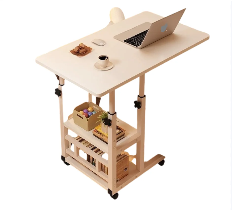 Mobile lift bed bedroom folding table home student desk lazy person laptop desk