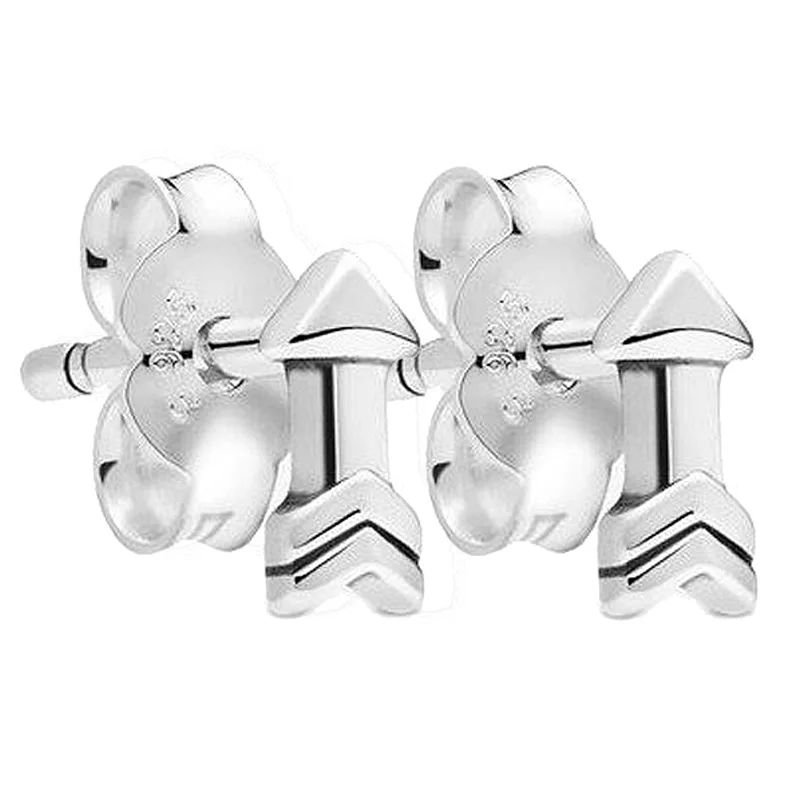

Original Me Collection My Arrow Stud Earrings With Crystal For Women 925 Sterling Silver Earring Gift DIY Europe Jewelry