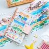 10Pcs Summer Washi Tapes Scrapbooking Supplies Masking Tape Seasons Washi Tape Set Kawaii Stationery Decorative Adhesive Tape 6