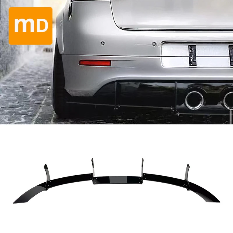 

For Volkswagen Golf 5 Golf MK5 R32 Glossy Black Rear Bumper Diffuser Spoiler Body Kit Splitter Car Accessories