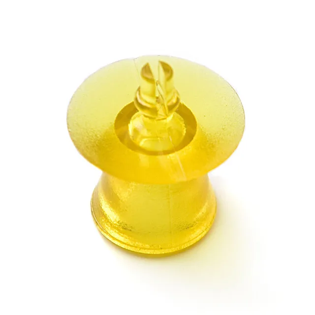 100 Db Új Nagy, Sárga Műanyag Méhkirálynő Tenyésztő Cella Pohár Alap Mount Queen Cellák Méhészeti Etető Tartályszerszámok