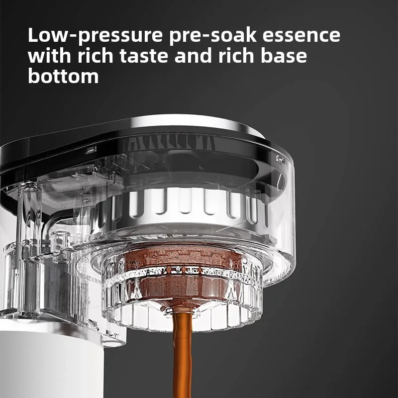 Cross-border Foreign Trade Portable Coffee Machine, Household Small Automatic Hot And Cold Double Espresso Machine 2