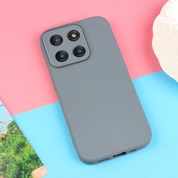 Sand Matte Soft Silicone Shockproof Phone Case with Full Protection for Moto G100S (Gray)
