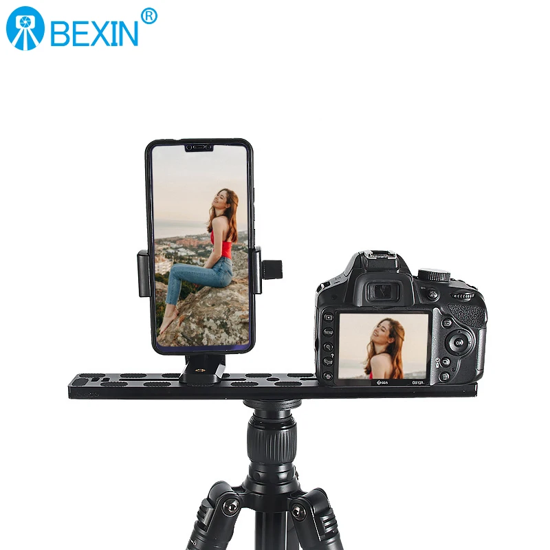 Dslr 카메라 브래킷 카메라 베이스 플레이트 퀵 릴리스 플레이트 어댑터 Arca 스위스 카메라 삼각대 볼 헤드 클램프 용 장착 플레이트