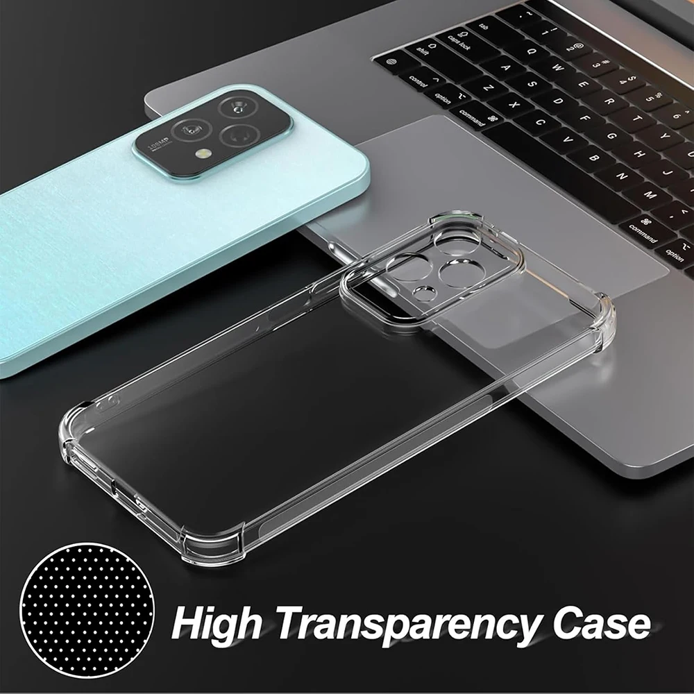 Shockproof Silicone Clear Ultra Thin Protective Case - Transparent Shell