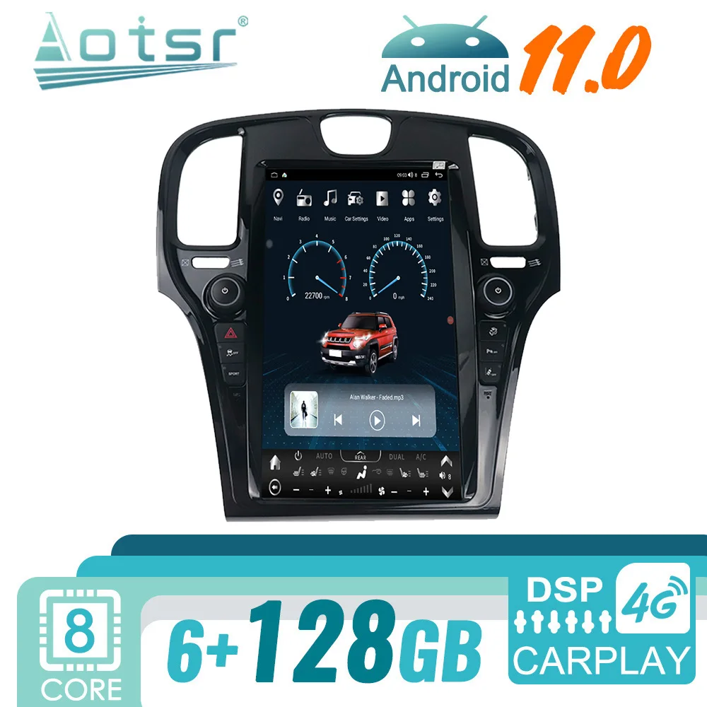

Автомагнитола для Chrysler 300C 2013-2019 Android Tesla, стереоприемник, Авторадио, GPS-навигация, мультимедийный плеер, экран головного устройства