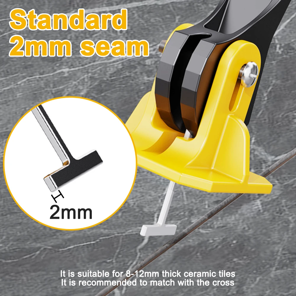 

50Pcs Reusable Tile Leveling System Tile Leveler Replaceable Steel Needle Leveler Clip Wall Tile Positioning Construction Tool