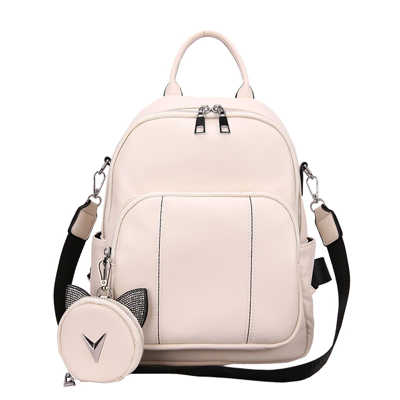 Classic Printed Pu Leather Backpack Purse For Women Fashion Multipurpose  Design Handbag Ladies Shoulder Bags Travel Backpack Vintage Laptop Bookbag  For Women Men Bookbag Weekend Travel Daypack School Bag Bookbag For School