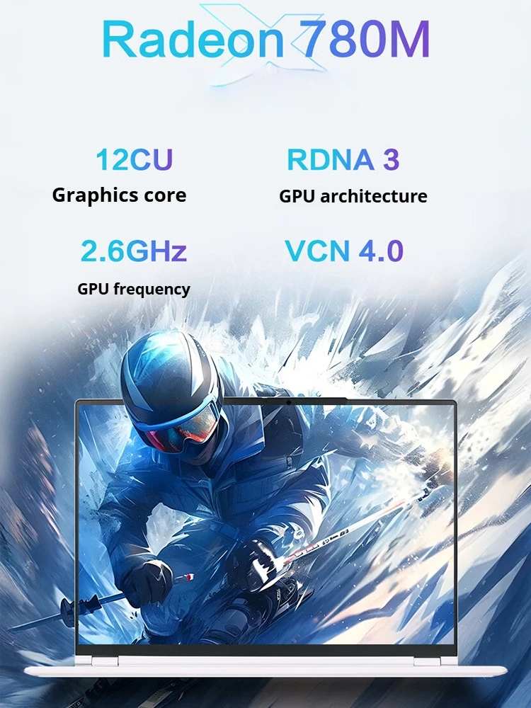 MECHREVO 14X 14 Inch AMD R7-8745HS CPU 32GB RAM 1TB SSD 2.5K 120Hz