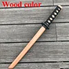 60cm Wood Stick Knife Toy Katana Sword Cosplay Props Personal Collecting Handicraft Children's Sword Toy Aikido Demon Slayer 2
