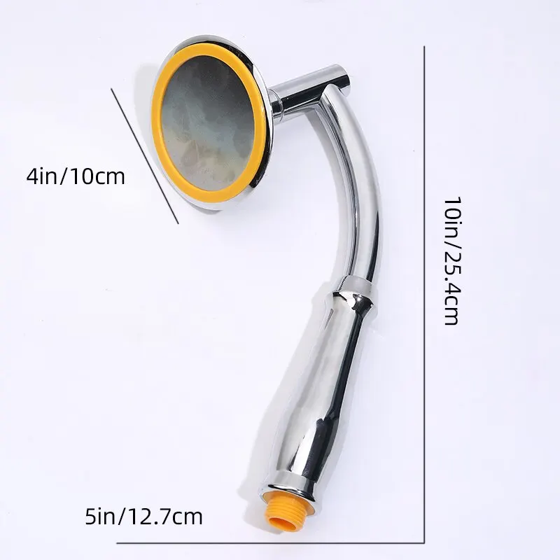 Shower Head Shower Nozzle 4/6 Inch Shower Head High Pressure 360 Adjustable Large Round Rainfall Sprayer Hand Held
