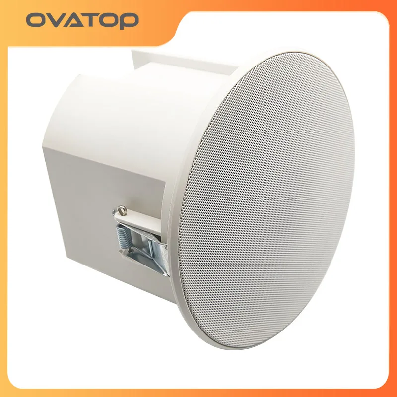 Built-in Amplifier Full Range Bluetooth Ceiling Speaker back cover Home Theater Background Music S3D YINLEENCL