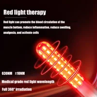 Wireless Vaginal Massager for Pelvic Inflammation Therapy Device Red Blue Light for Vaginitis Female Vaginal Tightening Device 1