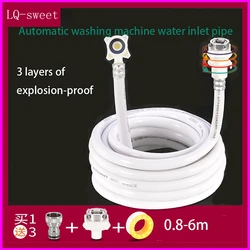 Multi-function Washing Machine Inlet Pipe Automatic Wave Wheel Extension Extension Water Inlet Hose Maintenance Accessories