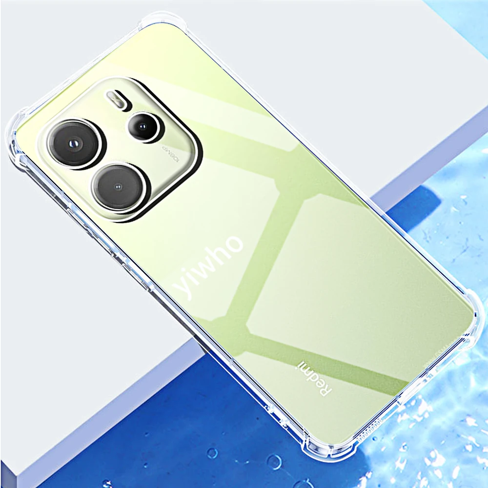 Shockproof Transparent Back Phone Case
