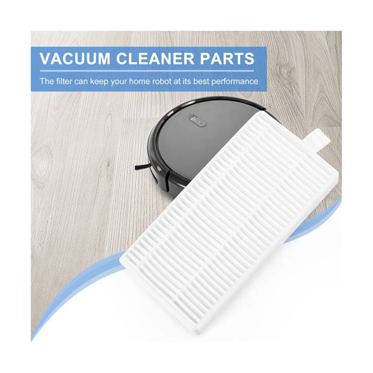 

5Pcs Replacement Parts for Cecotec Conga 4090 5090 5490 6090 7090 Robot Vacuum Cleaner Accessories Kit Hepa Filters